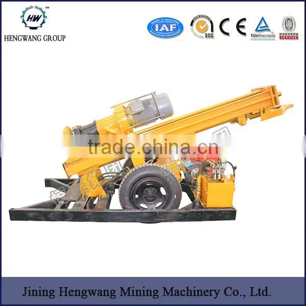 Small Portable Air Compressor DTH Air Hammer Water Well Drilling Rig photo-3