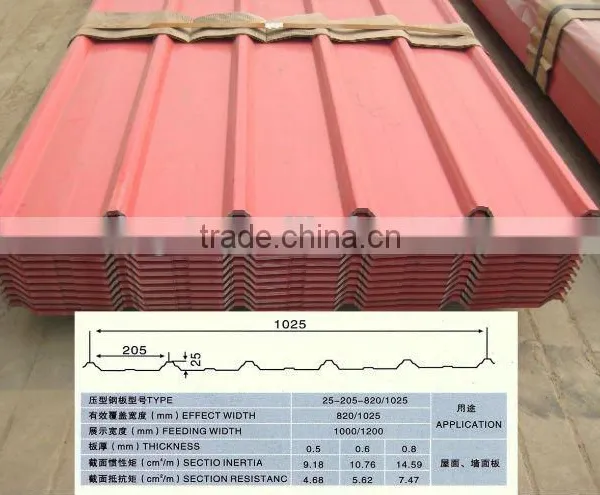 Prepainted Corrugated Steel Sheet/colored Steel Roofing Sheets/corrugated Roofing Sheet photo-3
