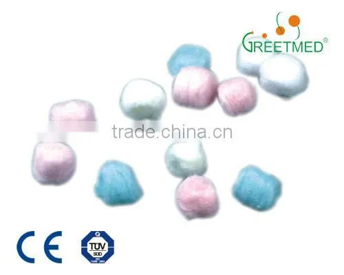 Wholesale Medical Alcohol Colored Cotton Balls