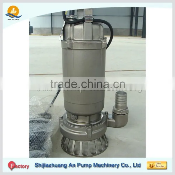 Submersible Stainless Steel Vortex Flow Sewage Pump photo-4