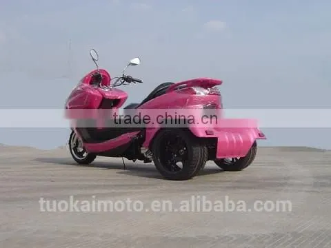 13KW 300cc Water-cooled CVT Trike Scooter With 14" Alloy Rims(TKM200E-L) photo-2