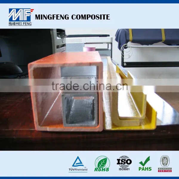 MF0019 Competitive Price FRP Fiber Glass Profile FRP Pultrusion Rod GRP Glass Fiber Profile photo-5