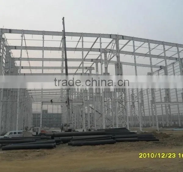 Professional Manufacture Sandwich Panel Steel Frame Prefabricated Warehouse photo-2