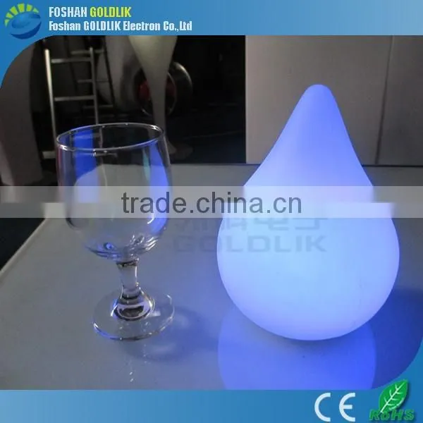 Restaurant Decoration Theme Style RGB Color LED Portable Table Lamp photo-2