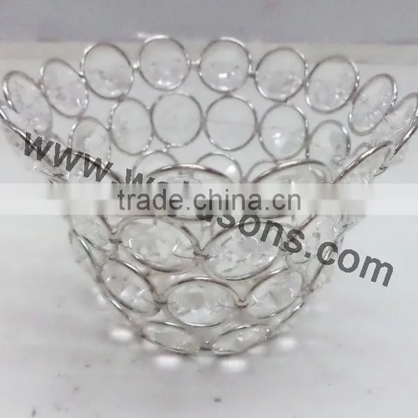 2015 FASHIONAL WEDDING CENTERPIECES HANGING CRYSTAL VOTIVE DECORATIONS photo-6