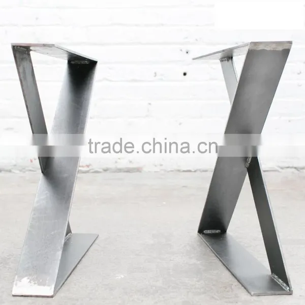 16 Inch Flat Steel ZX Metal Wood Table Leg,iron Table Base,wholesale Table Feet photo-4