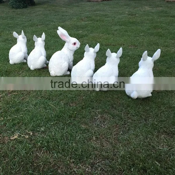 Polyresin Rabbit Figurine Decoration photo-6