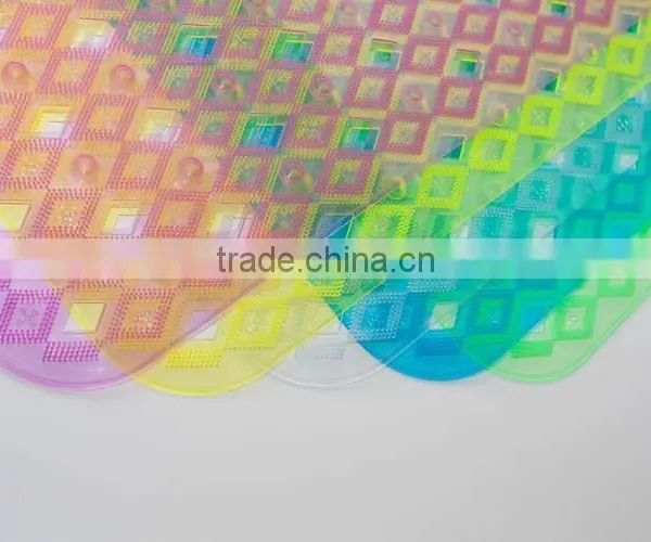 Non Toxic Cheapest Clear Eco Pvc Fish Bath Mat photo-5