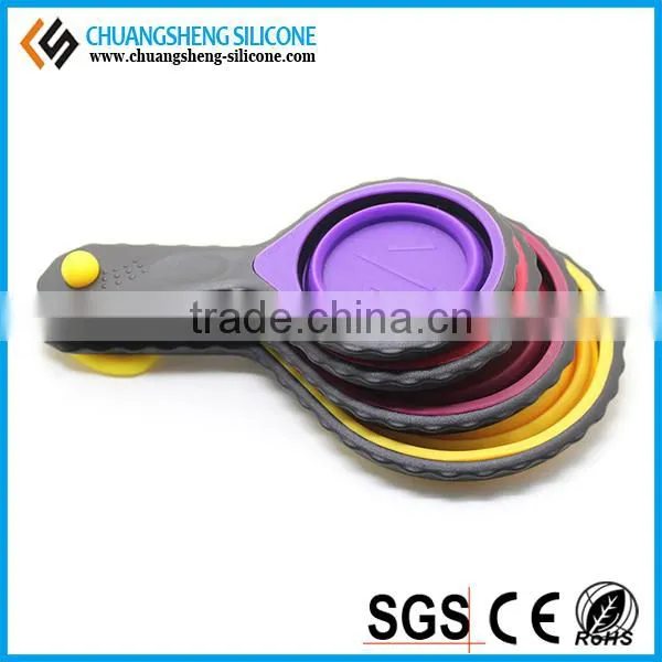 Various Size Silicone Spoon, Food Grade Silicone Measure Spoon, Container photo-2