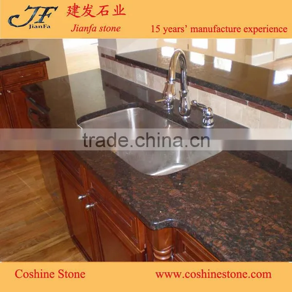 Idian Natural Stone Tan Brown Granite Countertop Kitchen photo-4