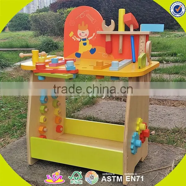 2017 Wholesale Wooden Tool Set for Kids Diy Wooden Tool Set for Kids New Fashion Wooden Tool Set for Kids W03D077 photo-2