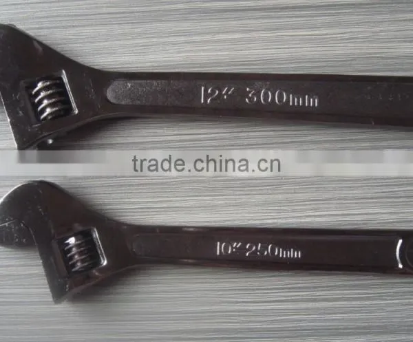 Drop Forged Carbon Steel Adjustable Wrench / Monkey Wrench photo-3