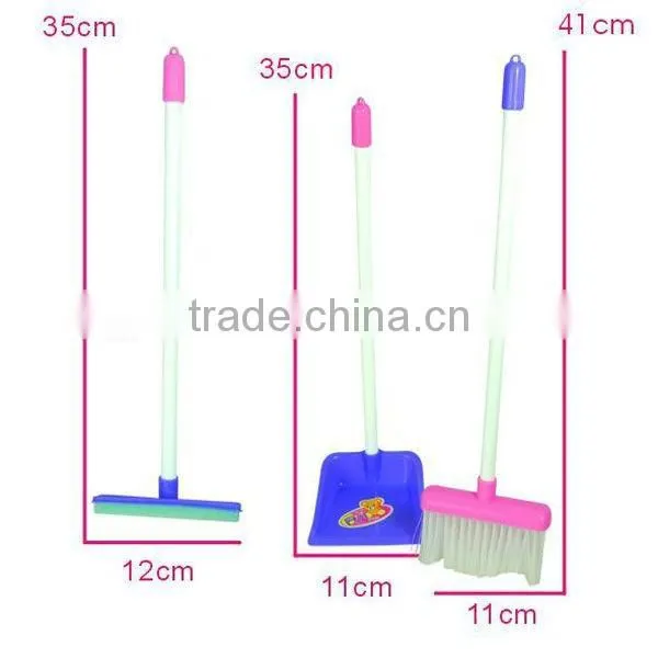 2015 Hot Selling Plastic Cleaner Pushing Machine Car Toy Set for Kids Gold Supplier From China Manufacture on photo-4