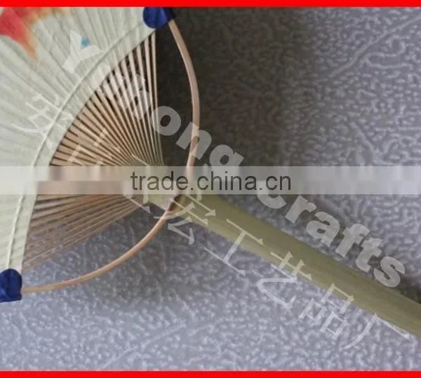 Promotional New Style Bamboo Paper Fan photo-3