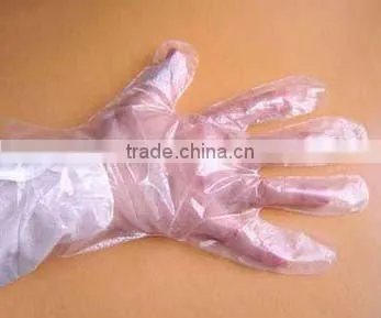 Food Grade Protective Disposable HDPE/LDPE Gloves photo-2