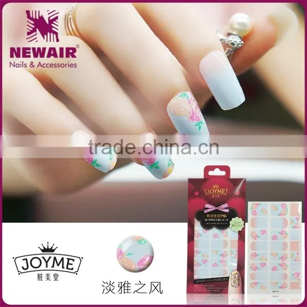 New Air NAIL STICKERS WRAPS - Full Self Adhesive Polish Foils Decoration photo-5