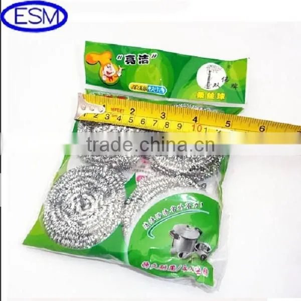Promotional Household Scrubber,kitchen Cleaning Stainless Steel Scrubber photo-6