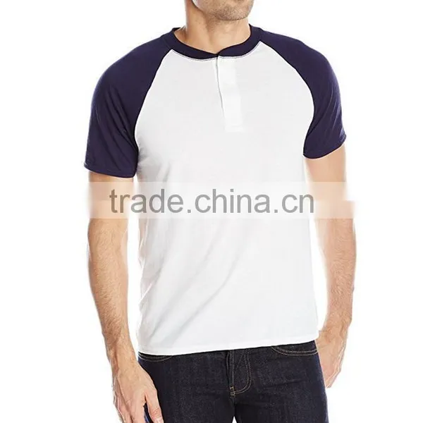 Cotton Polyester Casual Loose Fit Simple Design Short Raglan Sleeve Baseball T-Shirt Manufacturers In Guangzhou photo-4