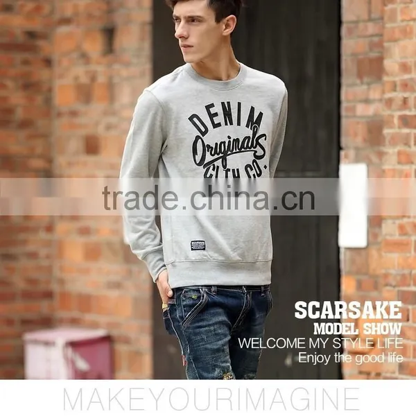 Crewneck Custom Mens Sweatshirt With Pattern photo-4