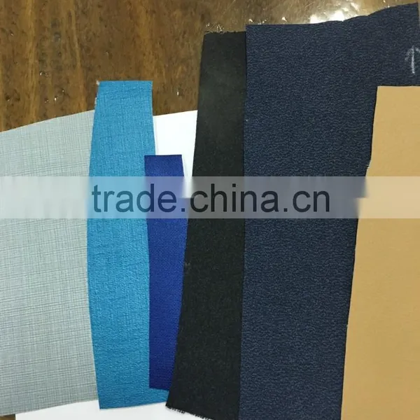 Taiwan Anti-hydrolysis PU Synthetic Leather Stocklot for Furniture photo-5