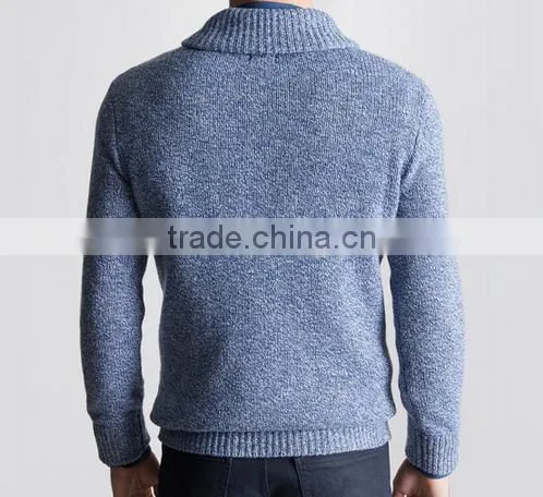 High Quality Men Shawl Collar Sweater (BKNM22) photo-2