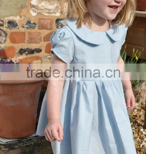 New Design Dress Material Pure Cotton Two Piece Short Frock Dress photo-3