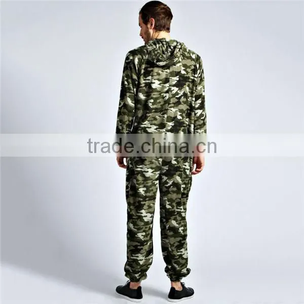 PA0044A Hot Sale Supersoft Camo Onesie Adult 100 Cotton photo-2