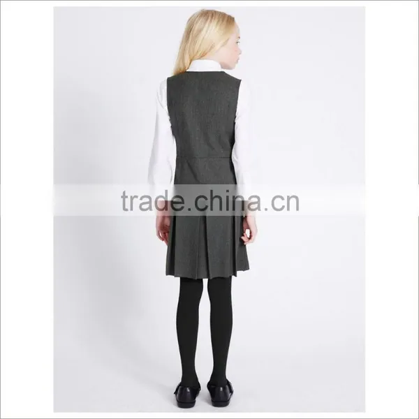 2017 Chinese Wholesale Custom Competitive Price Summer Boys And Girls School Uniform photo-2