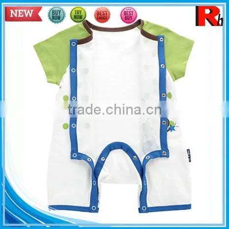 China Import Short Sleeve Cotton Wholesale Used Funny Babies Clothes photo-4