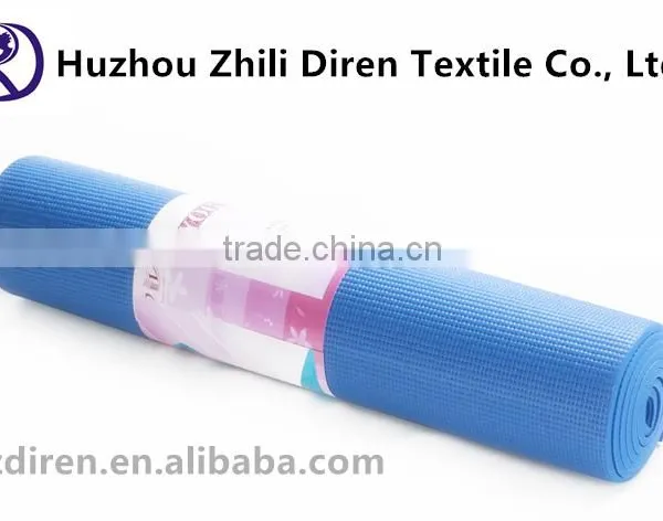 Outdoor Durable Easy to Carry Eco PVC Yoga Mat,customized Sizes and Colors photo-2