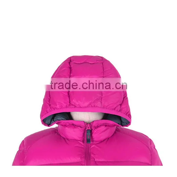 Cheap and High Quality Ultralight Feather Down Winter Coat for Wowen photo-4