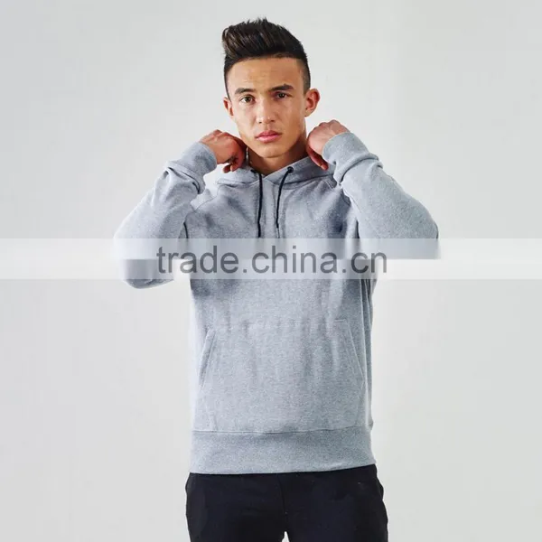Custom Muscle Fit Polar Gym Jacket Men Fleece Sweatshirt Pullover Hoodie photo-2