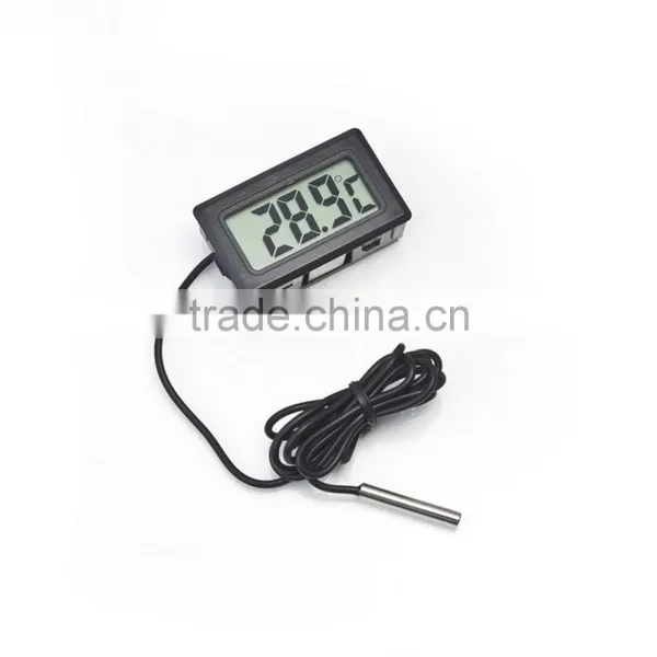 2016 Hot Sale 2Pc LCD Digital Thermometer for Freezer Temperature -50~110 Degree Refrigerator Fridge Thermometer Free Shipping photo-2