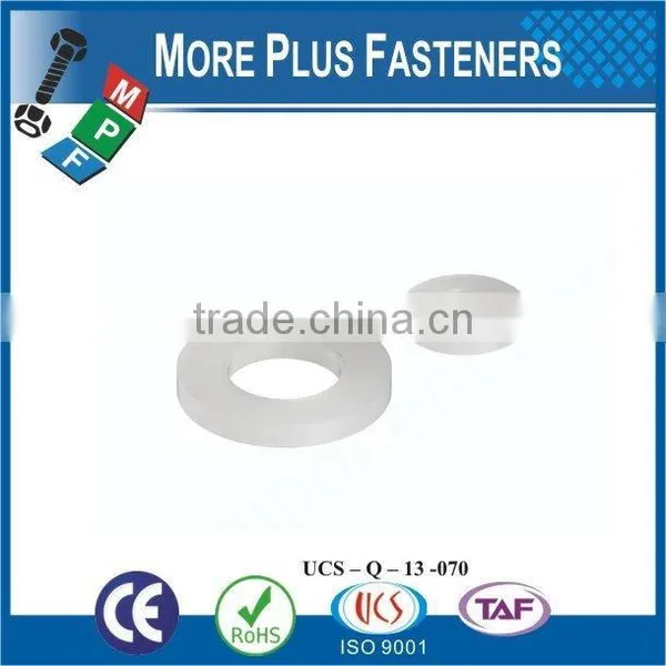Made in Taiwan High Quality Plastic Flat Washer Screw Washer PVC Washer