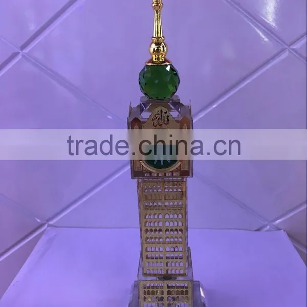 Crystal Makkah Clock Tower For Islamic Gift Ramadan Gift JC-D007 photo-3