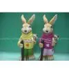 2011 the Latest Polyresin Decorative Rabbit