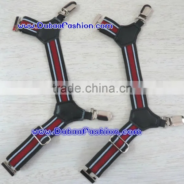 Sexy Vintage Stripe Men's Women Pin Sock Garters Grip Suspender Accessories photo-4