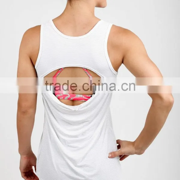 Women's Custom Heather White Singlet,Women Tank Top, Fitness Top