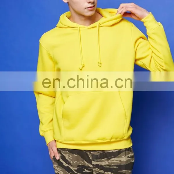 Custom Multicolor Pull Over Unisex Cotton Blank Hoodies With No Labels photo-6