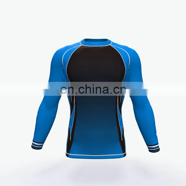 Wholesale Padded Brand Rash Guard Sublimated photo-6