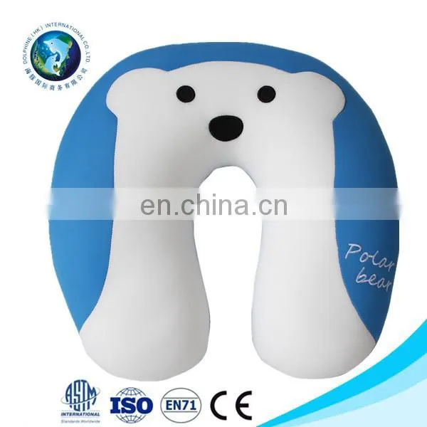 Kid Pillow Animal Shape Microbead Pillow for Travelling