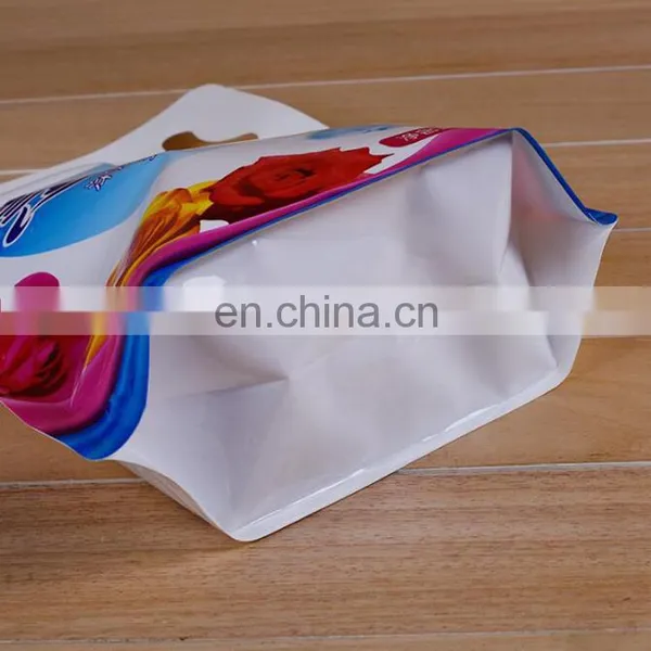 Manufacture Customized Reusable Laundry Washing Liquid Packaging Spout Pouch Bag With Top Handle photo-2