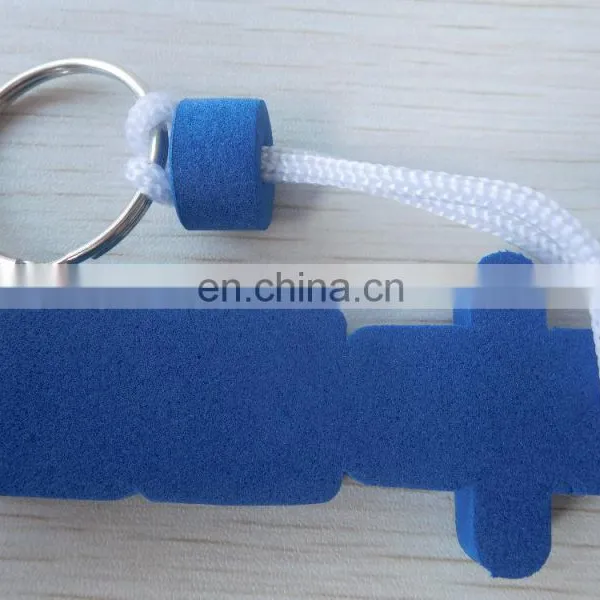 Custom Promotion Floating Eva Foam Keychain With Silk Printing Logo photo-3