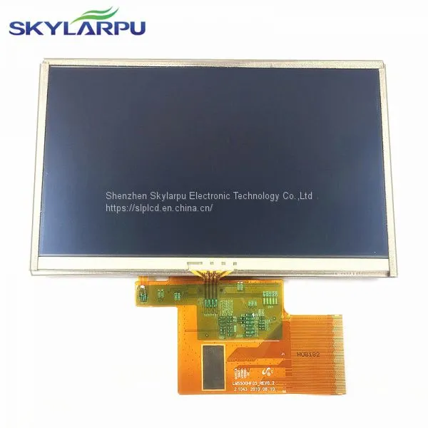 Оригинальный 5-дюймовый GPS LCD-дисплей LMS500HF14 LMS500HF14 REV0.0 с сенсорной панелью цифрового сенсора