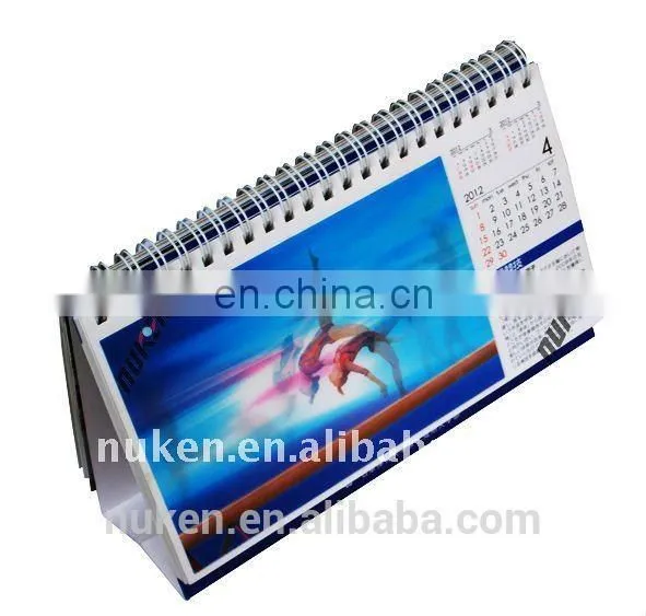 Custom Cheap 2018 Design 3D Lenticular Desk Table Wall Perpetual Advent Calendar Printing photo-4