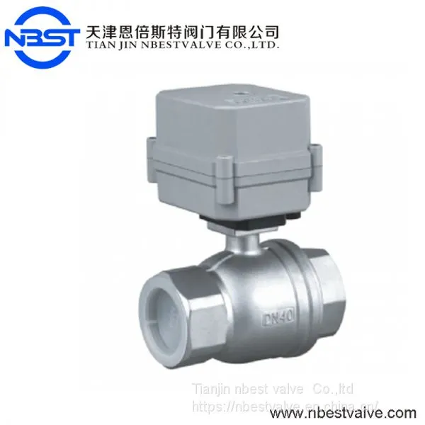 Motorized Modulating Valve Regulating Control Ball Valve Motorized Ball Valve