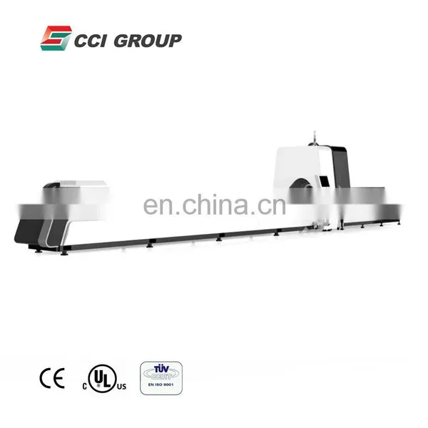 FLC4020GA Hot Sale Whole Cover Exchange Platform 4000w Metal and Non Metal Fiber Laser Cutting Machine photo-4
