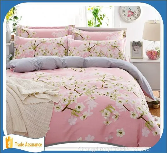 Shandong Factory Disperse Printed Polyester Fabric Bedding Fabric Home Textiles 100% Polyester Microfiber Bed Sheet Fabric photo-2