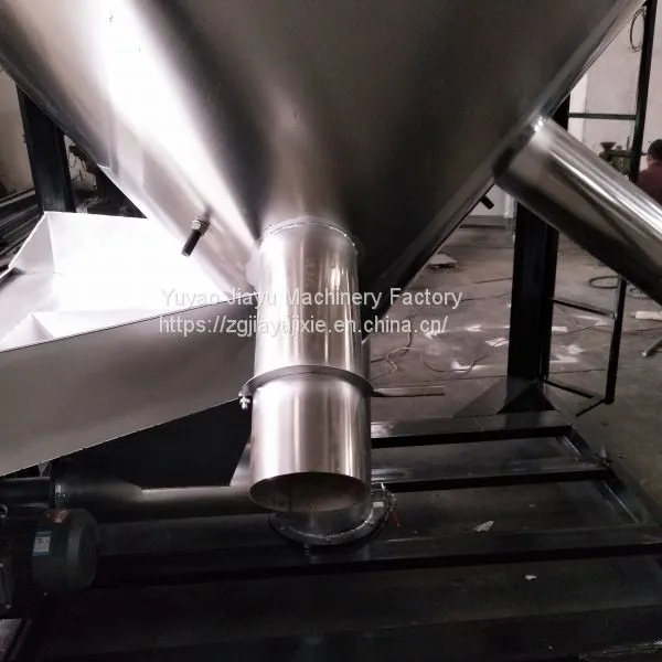Large Vertical Stainless Steel Mixer Plastic Particle Mixing Barrel photo-5