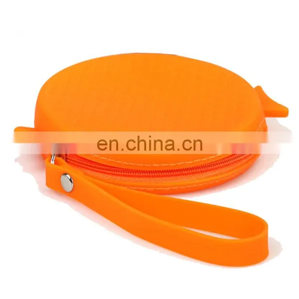Cartoon Shape Round Mini Money Bag Assort Coin Bank Fish Shape Girls Clutch Silicone Wallet Wristlet Purse photo-4